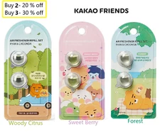KAKAO Friends CAR Air Freshener Replacement Refill Forest WoodyCitrus *Paid USdt