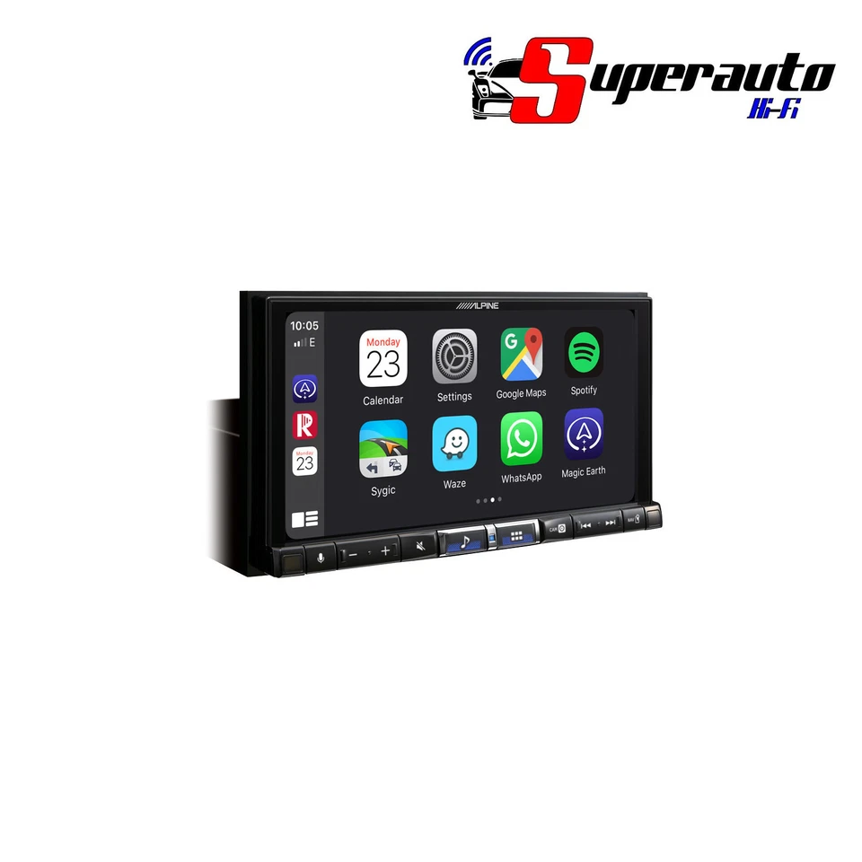 ALPINE iLX-705D Media Station 7" WXGA DAB+ USB BT HDMI Apple Android HI RES GPS - Immagine 2 di 4