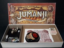 JUMANJI MB GIOCHI GIOCO DA TAVOLO SOCIETÀ VINTAGE 1995 SCATOLA Completo VINTAGE 