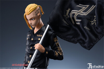 JR Studio Tokyo Revengers 1/6 Scale Draken Resin Model Painted