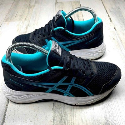 ASICS BASKETS GEL CONTEND RUNNING NOIR BLEU SARCELLE TAILLE