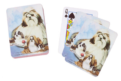 New Shih Tzu Playing Cards ~ Ruth Maystead ~ Standard Size New Sealed Deck