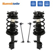 Set(4) Front Complete Struts & Sway Bar Links For 2003-2008 Toyota Corolla 1.8L