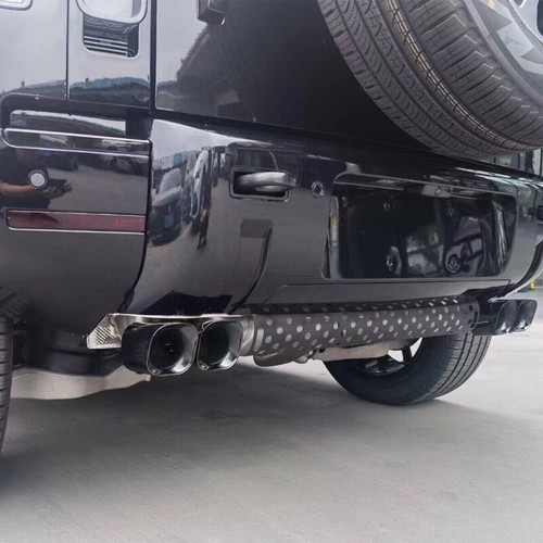 For 2020-24 Land Rover Defender 90 110 130 Rear Tail Exhaust Muffler Tip Pipes ` - Picture 7 of 12