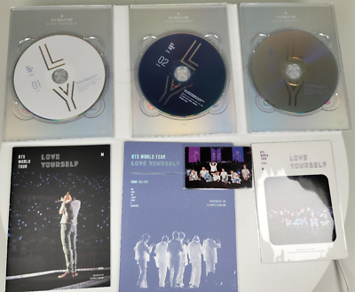 BTS Love Yourself In Seoul Blu-Ray RM Photo+Group Photo card