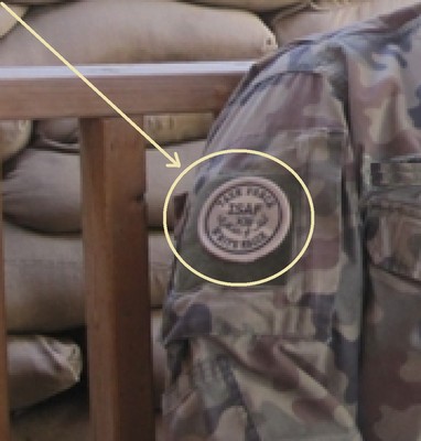 , Task Force Weiß Adler, Siły Zadaniowe ( Tf-We ) Afghanistan Aufnäher