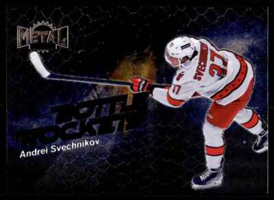 2022-23 SKYBOX METAL UNIVERSE BOTTLE ROCKETS ANDREI SVECHNIKOV CAROLINA