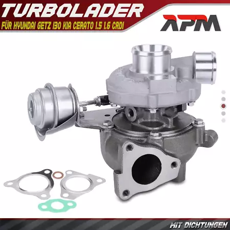 Turbolader KIA CEE'D SW 1.6 CRDi 115 (ED)