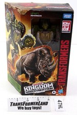Rhinox Sealed MISB MOSC Voyager War for Cybertron - Kingdom Transformers
