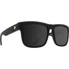 Spy Discord Matte Black Leopard Sunglasses