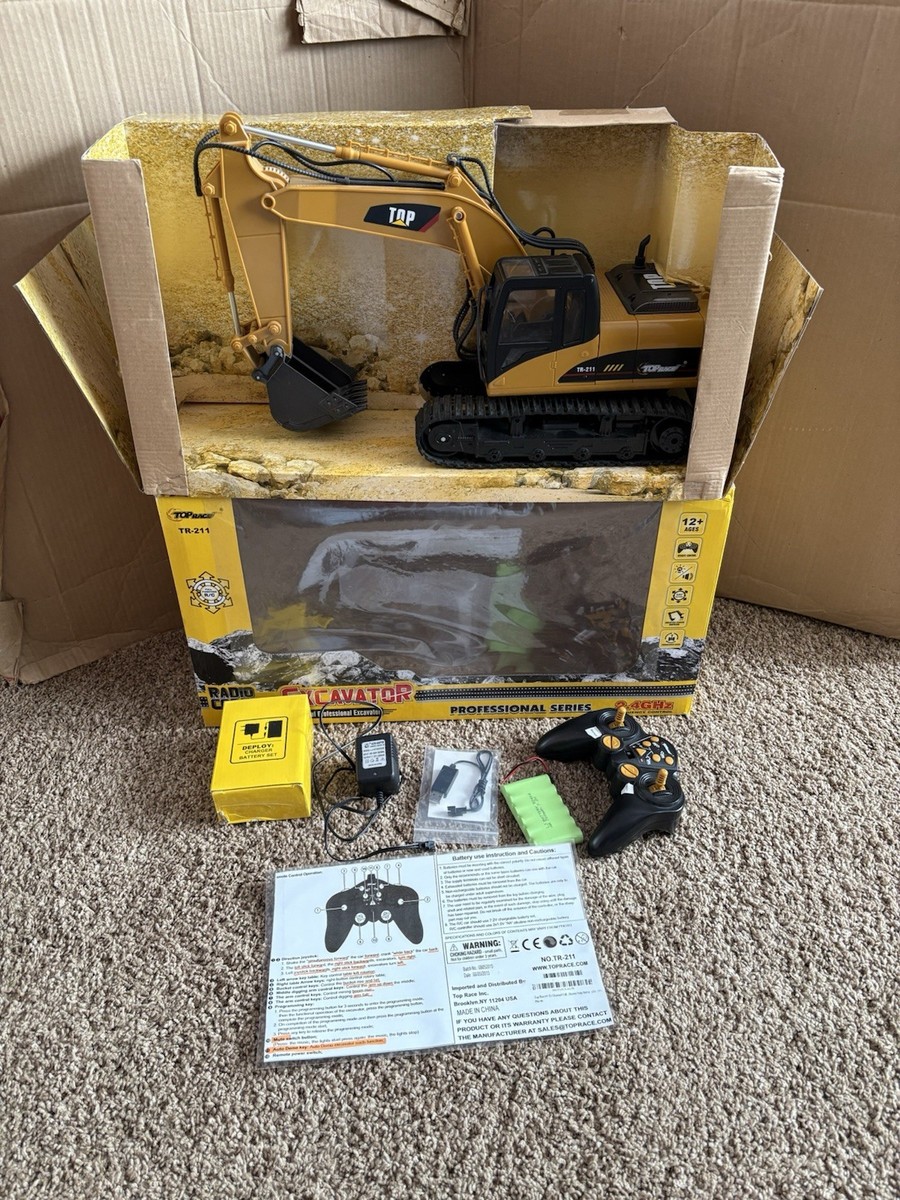 Top Race 15 Channel RC Excavator (TR-211) for sale online | eBay
