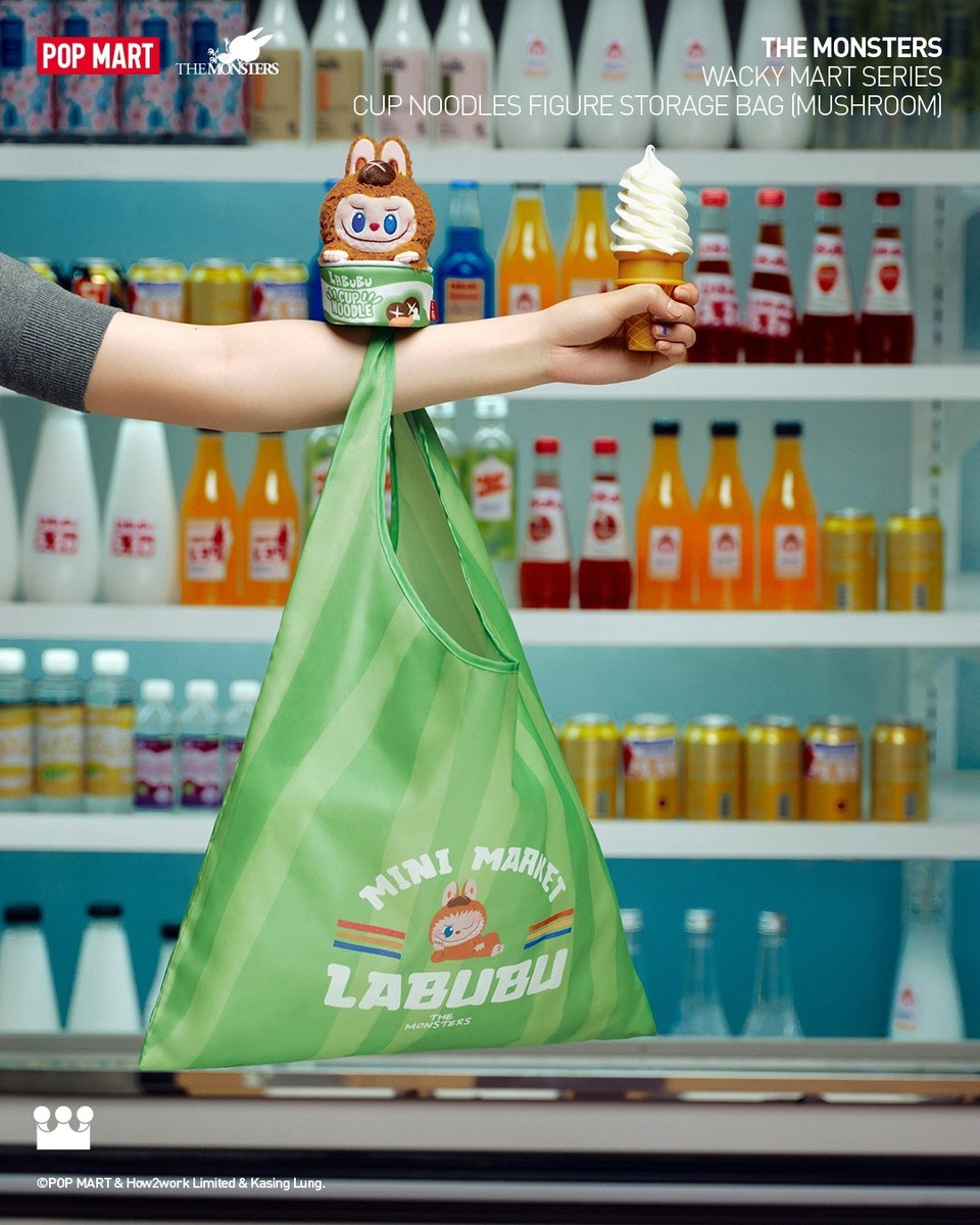 Labubu The Monsters Wacky Mart Series Cup Noodles Figure Storage