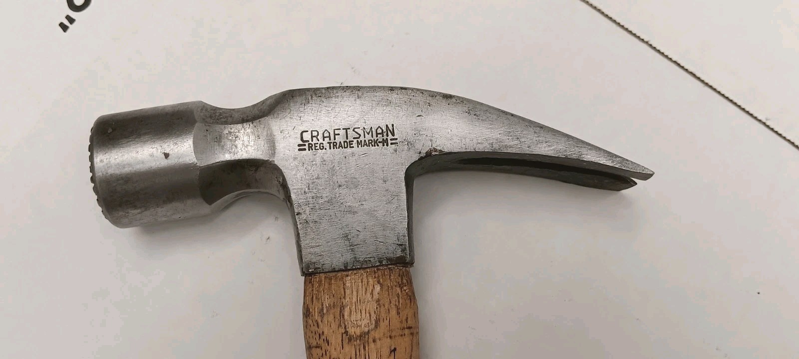 Vintage Craftsman 38092 Claw Hammer Professional Mechanic size 1 20oz