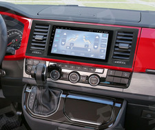 Autoradio Für VW T6 Transporter/Multivan 2016-2022 Carplay Android 15 2+64G FM