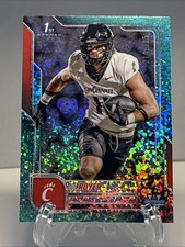 2025 Bowman University Chrome Joe Royer Aqua Mini Diamond Refractor /325 #120