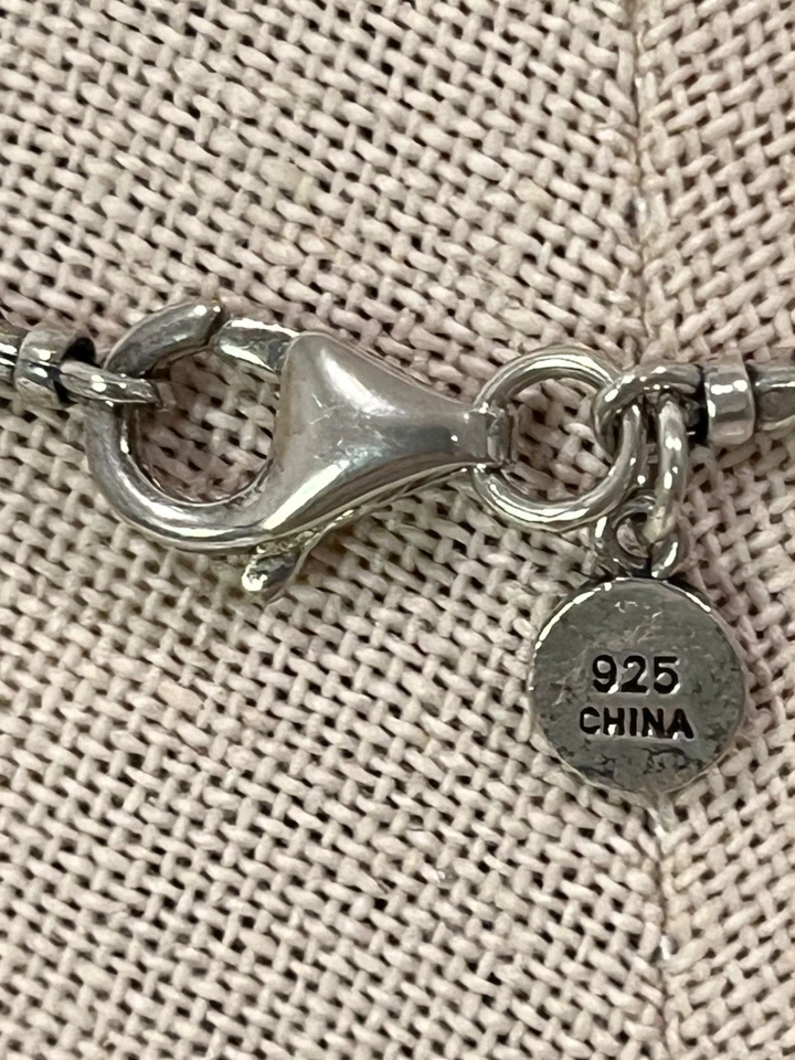 Colar pingente de prata esterlina 925 Silpada miniatura cruz fé religiosa 4,4 gm - Imagem 4 de 4