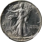 1940-S Walking Liberty Half NGC MS66 Blazing White Gem Strong Strike