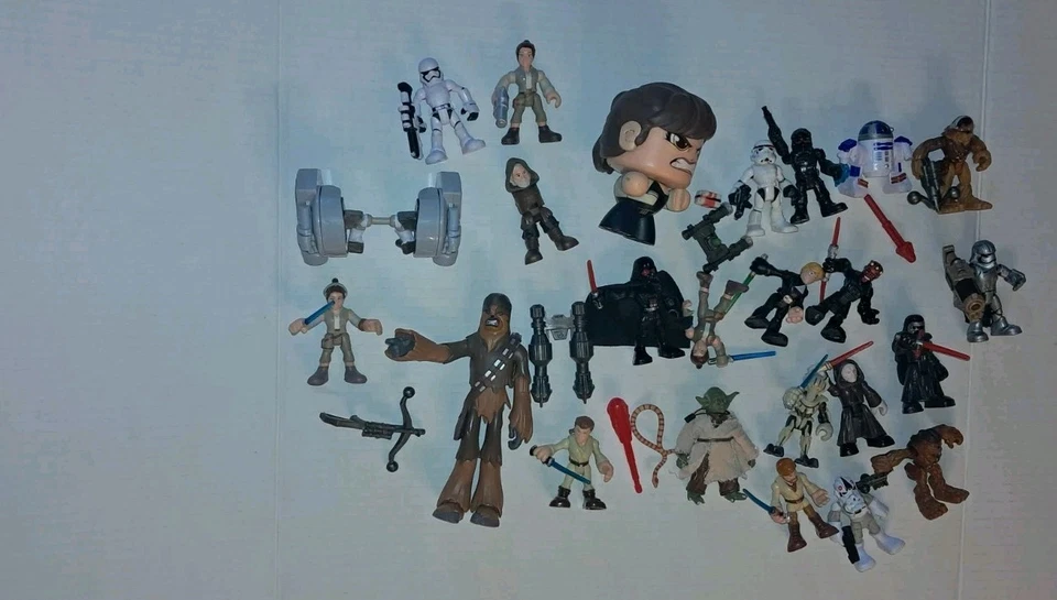 Lote Star Wars Galactic Heroes Playskool Hasbro y más Foto 2 de 4