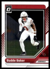 Budda Baker 2024 Donruss Optic #6 Cardinals NFL READ FREE SHIPPING AutographDen