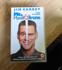 Me, Myself & Irene VHS PAL Comedy Romance 15 Jim Carrey Renée Zellweger