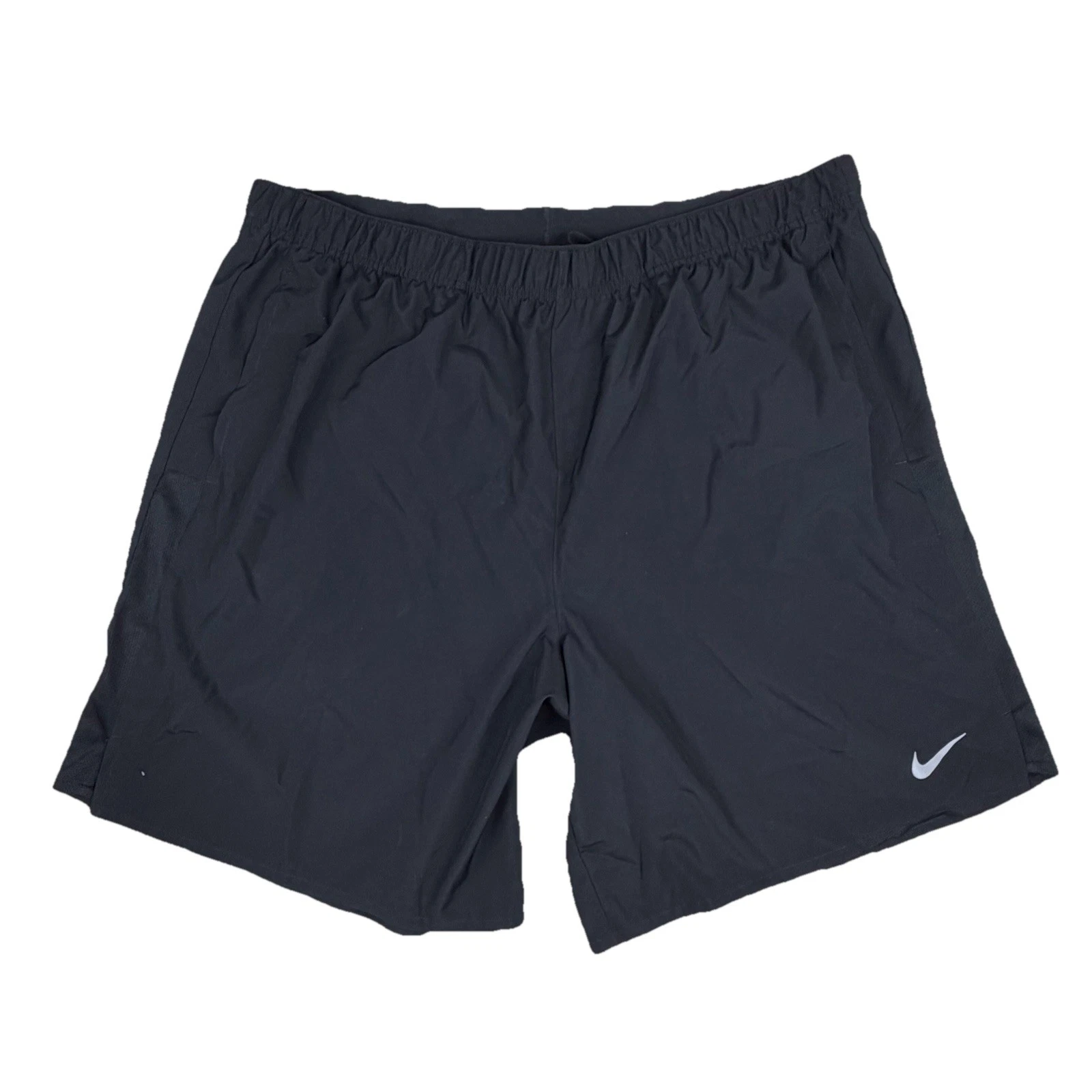 Nike Challenger Unlined Running Training 9” Shorts Dri-Fit Black Men’s 2XL EUC