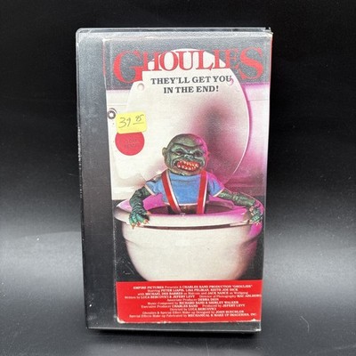 Ghoulies 1985 Vestron Video Classic 80's Horror Movie VHS Vintage