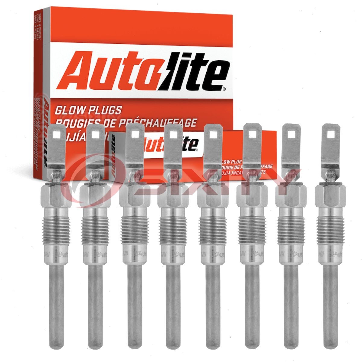8 pc Autolite Diesel Glow Plugs for 1996-2002 Chevrolet Express 3500 yt