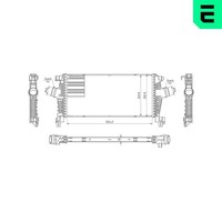 ERA LadeluftküHler 672132 FüR Opel Astra Caravan P10 GTC Cascada W13 Cdti LPG