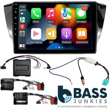 Upgraded 9" CarPlay Android Car Stereo Kit For Skoda Superb Black 2016 Onwards