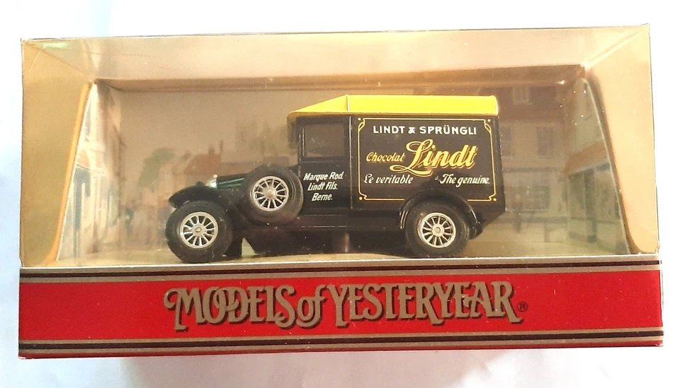 Matchbox Models Of Yesteryear Y-47 (1929) Morris Light Van 'Lindt Chocolat' - Immagine 2 di 4