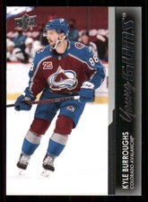 2021-22 Upper Deck #206 Kyle Burroughs Young Guns RC