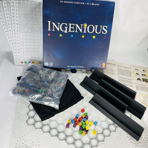 Complete! Ingenious Board Game by Reiner Knizia 2007 Fantasy Flight