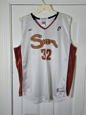 Vintage Reebok Katie Douglas #32 Connecticut Sun WNBA Jersey Adult Size XL White