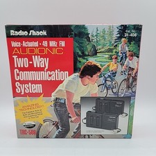 Radio Shack Two Way Communication System TRC-508 Audionic Voice Vintage