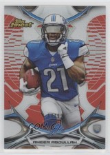 2015 Topps Finest Red Refractor 64/99 Ameer Abdullah #139 s1i