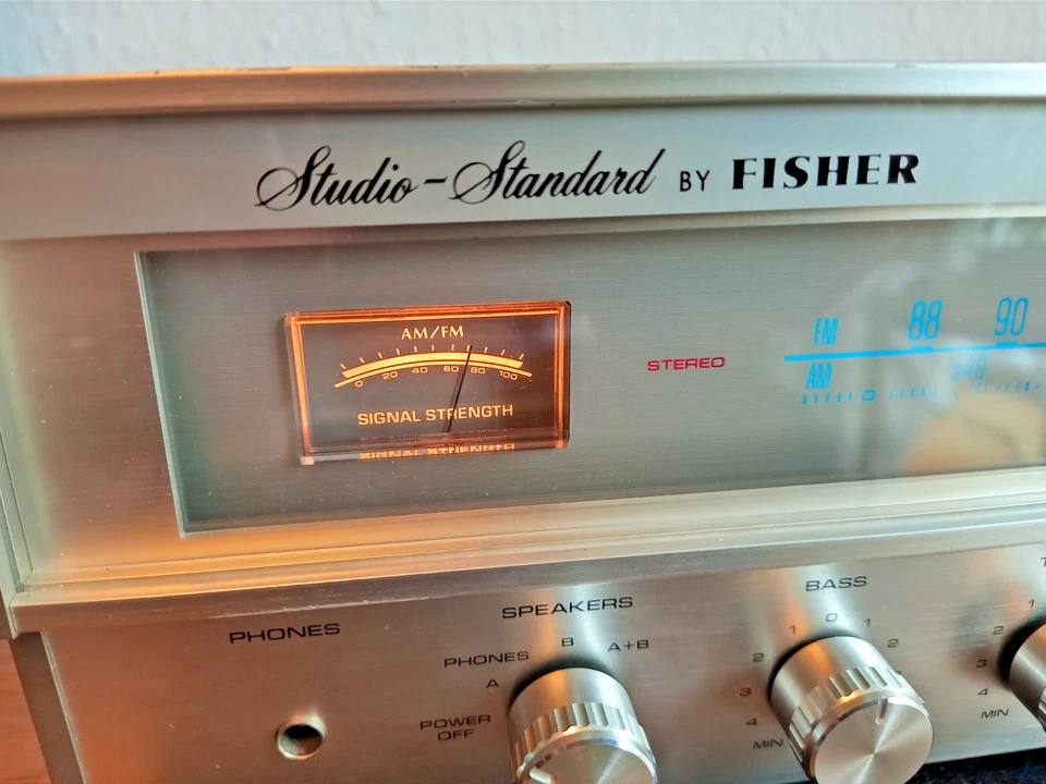 RICEVITORE STEREO FISHER RS 1022, RADIONUSSBAUM, VINTAGE, RESTAURATO. LEGGI BENE - Immagine 3 di 4