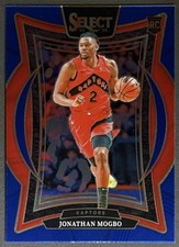 2024 Panini Select Jonathan Mogbo Concourse Blue Retail #87 RC Raptors
