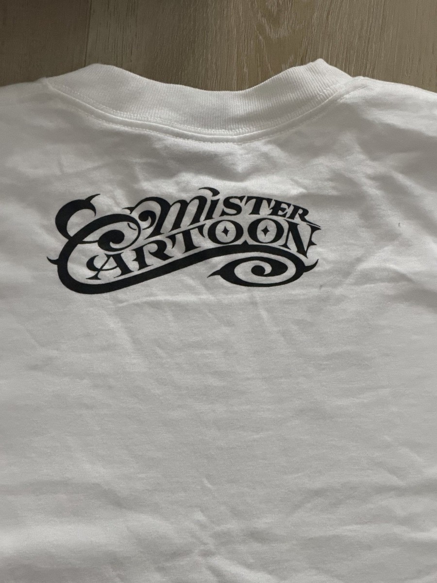 Vintage Mister Cartoon x Stussy Skid Row Cholo Handball Club Tee