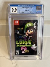 Luigi's Mansion 2 HD - 2024 - Nintendo Switch - CGC Graded 9.8 A  - 1st Print
