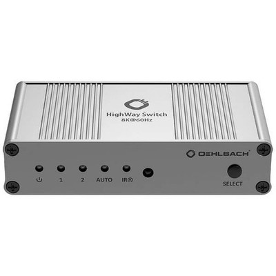 Oehlbach D1C6049 HighWay Switch 8K HDMI Switch 2 Port