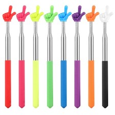 8 Pcs Pointer Finger Stick, Multipurpose Teacher Pointer Stick, Extendable Cl...