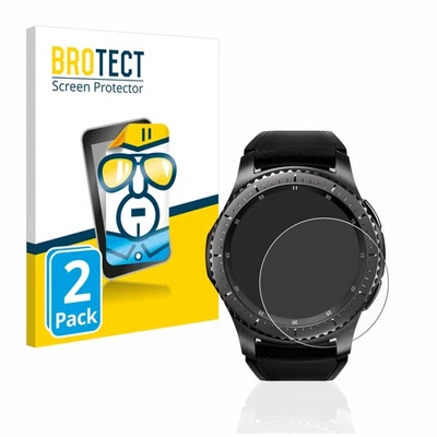 2 Pièces Film Protection Ecran pour Samsung Gear S3 Frontier / S3 Classic Clair - Photo 1/4