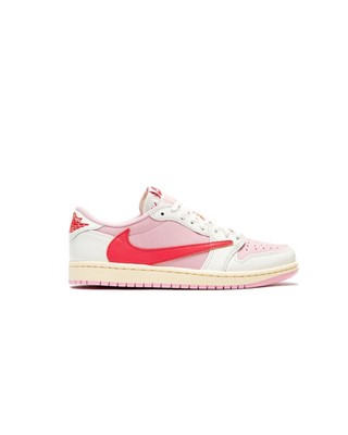 Nike Air Jordan 1 Low X Travis Scott Tropical Pink -Brand New-