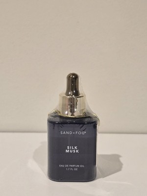 SILK MUSK PERFUME OIL DROPPER BY SAND AND FOG.NEW RELEASE,1.7 OZ