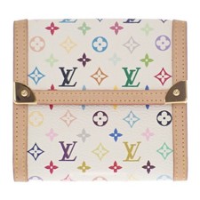 Louis Vuitton Multicolor Sarah Wallet M92983 Takashi Murakami White Gold HW Box