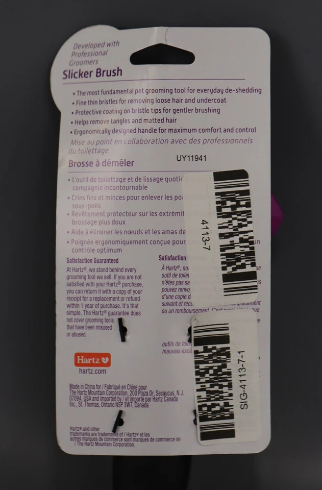 Hartz Groomer's Best Deshed Slicker Brush para gatos todo tipo de pelaje Foto 3 de 3