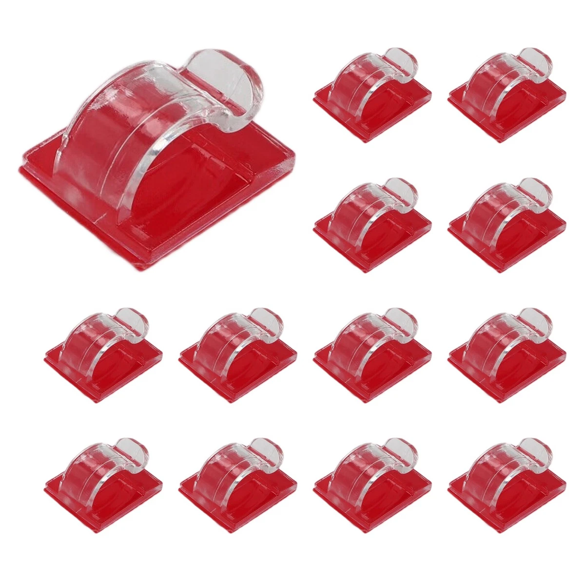 Hooks for Outdoor String Lights Clips 30 Pack Clips Clear Light Hook with9983