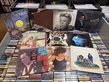 Rock / Pop 10x VINYL LP RECORD ALBUM LOT VG/VG
