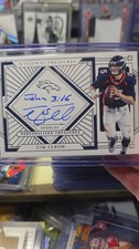 TIM TEBOW 2025 NATIONAL TREASURES PERSONALIZED BRONCOS AUTO /99
