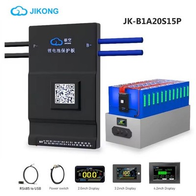 JK Smart BMS 8-20S 150A Active Balancer BMS BT RS485 Li-ion LiFePo4 LTO Battery
